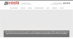 Desktop Screenshot of hxrdrillingservices.com